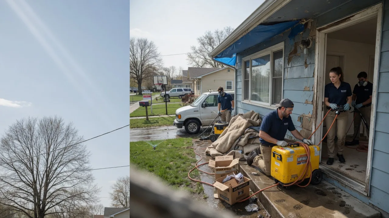 Basement Flood Cleanup in Eighty Four, PA near me